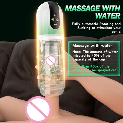 เครื่องสำเร็จความใคร่สำหรับผู้ชายเครื่องสำเร็จความใคร่ด้วยตัวเองเครื่องสปาน้ำอัตโนมัติ7เซ็กซ์ทอย