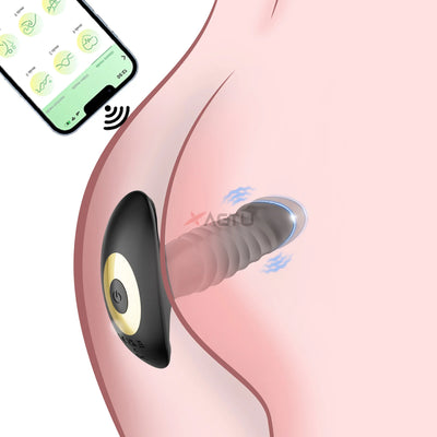 เครื่องสั่นแบบเสียบก้นเครื่องเซ็กซ์ทอยสำหรับทวารหนักเครื่องนวดต่อมลูกหมากช่วยตัวเองทางทวารหนักเซ็กซ์ทอยสำหรับเซ็กซ์ทอยทวารหนักของผู้ชายผู้หญิง