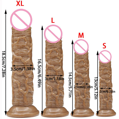 Anal Dildo เพศของเล่นสำหรับผู้หญิงเลสเบี้ยน Big Dildo สมจริงปลอมขนาดเล็กอวัยวะเพศชาย Big Dick ของเล่น G-Spot สำหรับผู้ใหญ่18 + Sex Shop