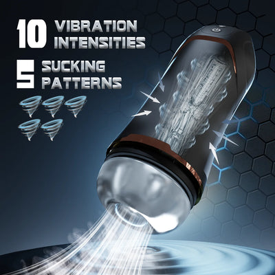 Automatic Masturbator Cup Pocket Vagina Pussy Vibration Blowjob Airplane Cup Male Adult Sex Toy For Man Sex Machine