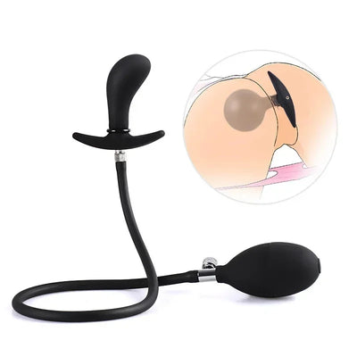 Body-Safe ซิลิโคนขยาย Inflatable Anal Plug สําหรับผู้ชายผู้หญิงกันน้ํา,BUTT Plug Prostate Massager ของเล่นสําหรับผู้ใหญ่เกย์ Anal Toy