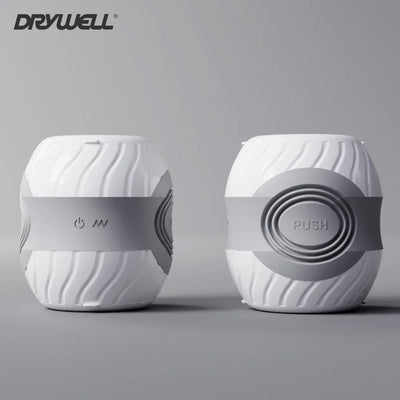 DRY WELL Pressable เปิดอัตโนมัติชาย Masturbator Blowjobs ผู้ชาย Glans เทรนเนอร์เพศของเล่นสําหรับผู้ชายช่องคลอด Masturbation