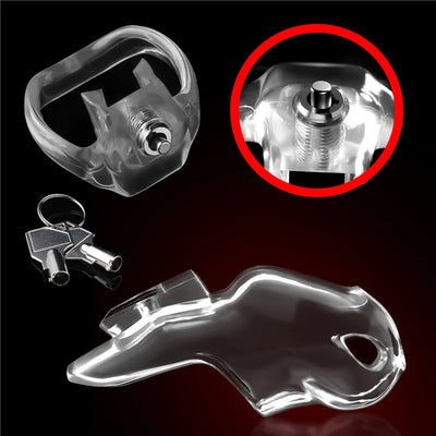 อัพเกรด HT V5 Cock CAGE ชายคลิกล็อคอวัยวะเพศชายแหวนอุปกรณ์ Chastity/เข็มขัด Chastity Inescapable Extreme เพศของเล่นสําหรับผู้ชายเกย์ 18 +