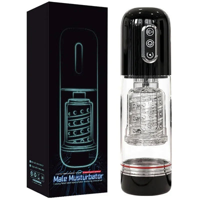 ของเล่นสําหรับชายMasturbatorsอัตโนมัติดูดTelescopicชายMasturbatorคัพเพศของเล่นช่องคลอดพ็อกเก็ตหีอมควยเครื่อง 18