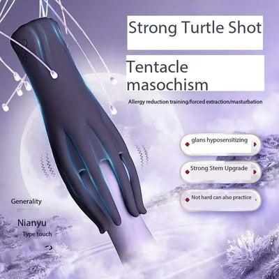 ที่แตกต่างกันOctopus Tentakelออกกําลังกายชายหลายความถี่การสั่นสะเทือนเครื่องบินถ้วยเทรนเนอร์ของเล่นสําหรับผู้ใหญ่Masturbationอุปกรณ์