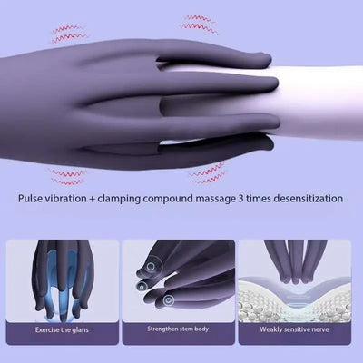 ที่แตกต่างกันOctopus Tentakelออกกําลังกายชายหลายความถี่การสั่นสะเทือนเครื่องบินถ้วยเทรนเนอร์ของเล่นสําหรับผู้ใหญ่Masturbationอุปกรณ์