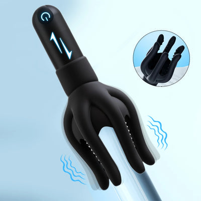ชาย Glans กระตุ้นนวด 10 โหมดอวัยวะเพศชาย DELAY TRAINER Vibrator หมุน Masturbator อัตโนมัติ Oral Climax เพศของเล่นสําหรับผู้ชาย