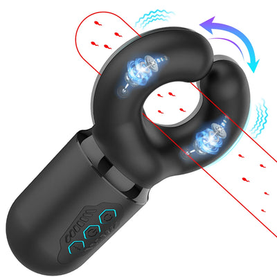 เทรนเนอร์อวัยวะเพศชาย Glans Vibrator Stimulator ของเล่นชาย Glans อวัยวะเพศชายการออกกําลังกายยาวนาน Vibrator Stroker Glans เทรนเนอร์ Stimulator