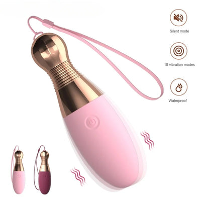 10 Speed Vibrating Egg Vibrator Wearable Panties Vibrators G Spot Stimulator Vaginal Kegel Ball Sex Toys for Women Exercise