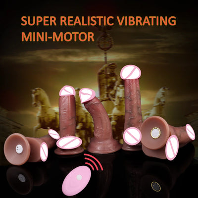 SXXY Skin Feeling Realistic Dildo With Wireless Control Vibrator For Women Vaginal Stimulate Silicone Penis Lesbian Sex Toys