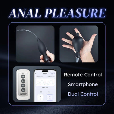 Automatic enema electric anal penetration sex machine can be filled with water and vacuum inserted into the anus sex toy