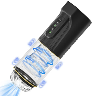 แรงขับอัตโนมัติดูดชายความใคร่ด้วยตนเองช่องคลอดดูดกล้องส่องทางไกลสั่นของเล่นทางเพศสําหรับผู้ชายหมกมุ่นถ้วยด้งเครื่อง