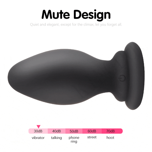 10-frequency Remote Control Anal Plug Vibrator with Fox Tail Silicone Butt Plug Adult Game Prostate Massager Sex Toy for Couples