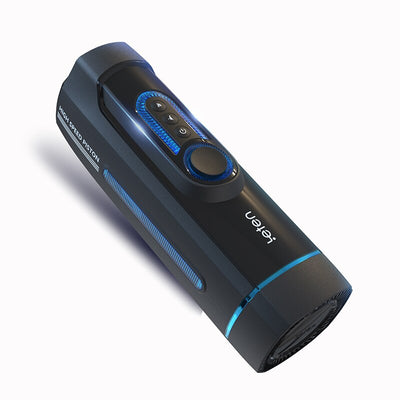 2022 Leten X9-4 Piston High Speeds Retractable Male Masturbator Cup Moaning Heating Thrusting Sex Machine Sex Toys for Men Gay
