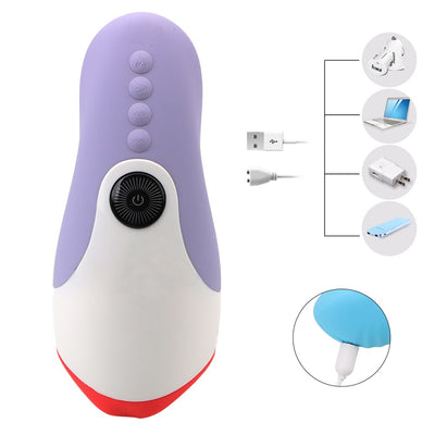 Blowjob Heating Sex Toys for Men Masturbation Vibrator 10 Speed Deep Throat Oral Sex Machine Male Masturbation Cup