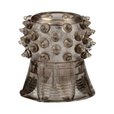 Drop Shipping Men Spike Soft TPE Cock Ring Extender Penis Sleeve Delay Time Adults Sex Product