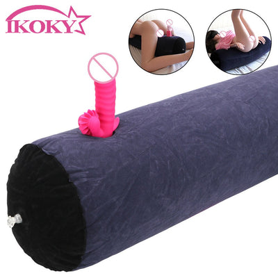 Inflatable Sex Pillow Erotic Furniture Sexual Position Love Pillows Sofa Flocking Magic Cushion Sex Toys for Couples Adult Game