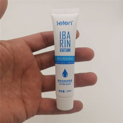 Leten 20ML Anal Lubricant for Sex Water Based Lubricant Personal Lubricant Sexual Massage Oil Sex Lube , Adult Sex Products