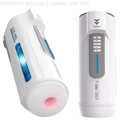 Leten A380 Piston Fully Automatic Retractable Masturbator True Vagina Heated Vaginal Insertion Moaning Male Masturbation Machine