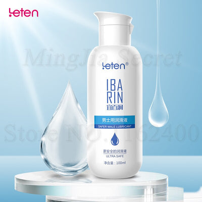 Leten Water-based Glycerin Lubricant Gay Penis Sex Tools Machine for Couples Sexual Toy Adult Body Oil Vaginal Anal Smooth Lube