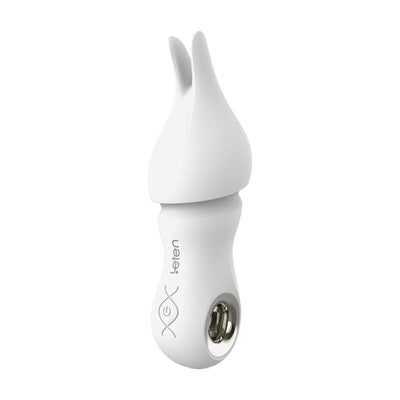 Leten Cute Portable Sex Toys Waterproof Vibrators for Women Clitoris &amp; Tit, Detachable Headgear Chargeble Mute Bullet Vibrator
