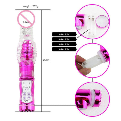 Man Nuo Bee Clit Vibrator Sex Toys for Women Dildo Vibrator G-spot Massager Rotation Sex Products Clitoris Stimulation