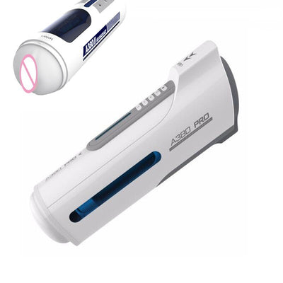 New Leten 4D Automatic Piston Telescopic Heating Sucking Male Masturbators Voice Interaction Sex Machine Adult Sex Shop for Men.