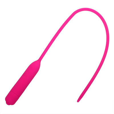 OLO Catheters Vibrator 5.5 Mm Penis Plug Sex Sounds Silicone Urethral Dilators Masturbator Sex Toys for Men