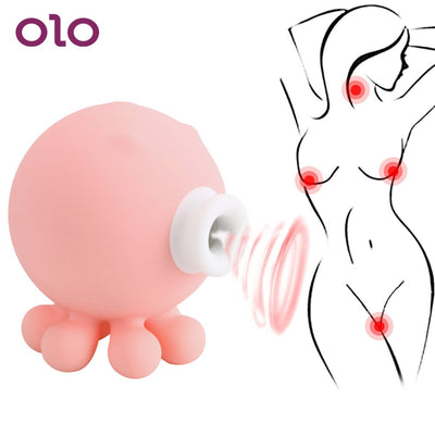 OLO Sex Toys for Women Anal Pussy  9 Speed Clitoris Vagina Oral Stimulator  Nipple Massager Octopus Sucking Vibrator