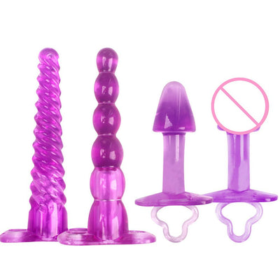 Soft Silicone Anal Bead Dildo Prostate Massager Female Adult Sex Toy Butt Plug Masturbation Anal Plug G-spot Massager Toy
