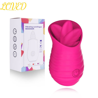 Sucking Tongue Female Vibrator Clit Nipple Sucker Sexy Toys Clitoris Stimulator Oral Pussy Licking Toys for Women 18 Adult Toys