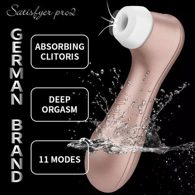 Sucking Vibrator Silicone Clitoris G-Point Stimulator Nipple Suction Cup Masturbation Female Sex Toy Adult Store Sutisfyer Pro 2