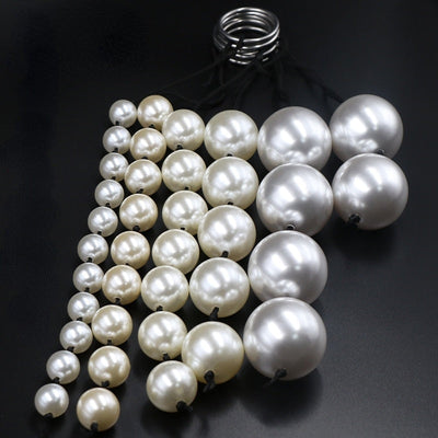 Super Large Pearl Anal Plugs Long Pull Beads Butt Plug Vaginal Balls Sex Toys For Women Men Handheld Anus Masturbator Expander