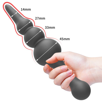 Super Long Anal Bead Butt Plug Female Masturbation Tool Anal Plug G-spot Vagina Stimulator Prostate Massager Sex Toys for Couple