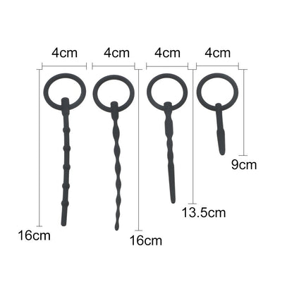 Urethral Stimulation Stimulator Dilator Silicone Adult Products Sex Toys Penis Plugs Urethral Catheter Sounds Male  Masturbator