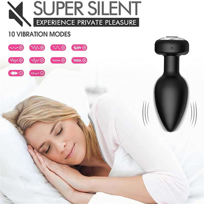 Vibrator Plug Anal Female Vibrators Male Wireless Prostate Anus Plug Portable Gay Sex Toys Waterproof Massager Couple 10 Modes