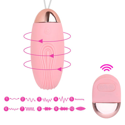 Wireless Remote Control 10 Frequency Jump Egg Vibrator USB Charging Sex Toys for Women Clitoris G-spot Stimulate Vagina Massager